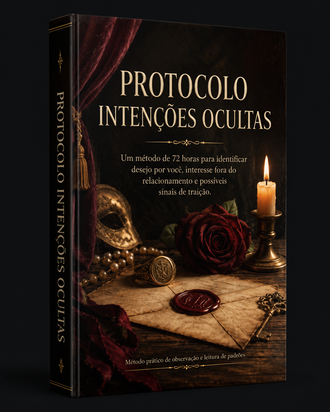 Capa do livro Protocolo Intenções Ocultas